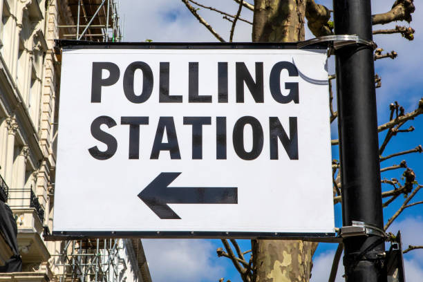 istock Polling Station in London, UK 1397222949