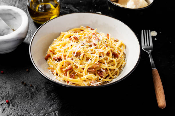 istock Dish of Spaghetti alla Carbonara 1397224057