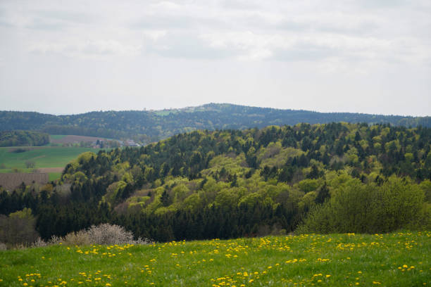 Landscape shot of a Bavarian