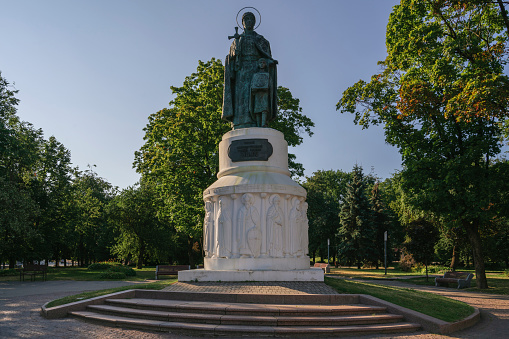 Monument to the Holy Equal-to-the-Apostles Grand Duchess Olga, Pskov, Russia