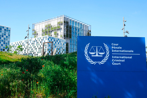 Hague, Netherlands The International Criminal Court. ICC has jurisdiction to prosecute individuals for the crimes of genocide, crimes against humanity, war and aggression crimes