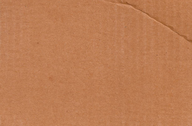 Corrugated Cardboard stock photo