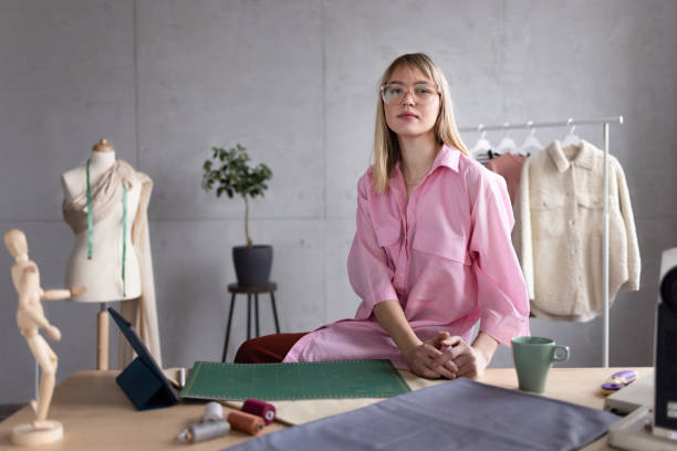 istock A female clothes designer working in her studio 1397237306