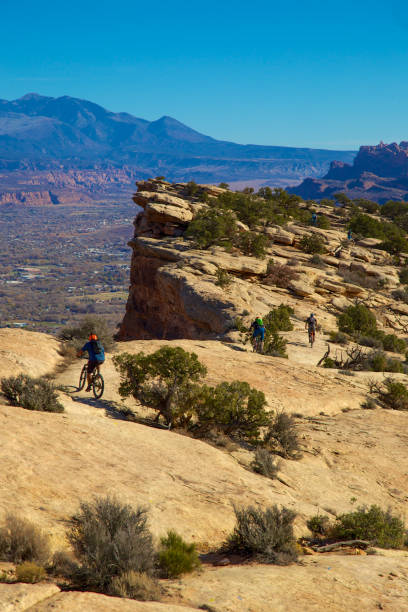 istock Mountain biking in Moab, Utah 1397240265