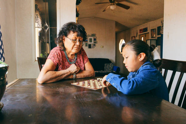 istock Grandmother and Grandson Playing a Game 1397246892
