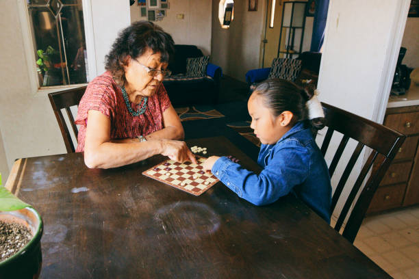 istock Grandmother and Grandson Playing a Game 1397246901