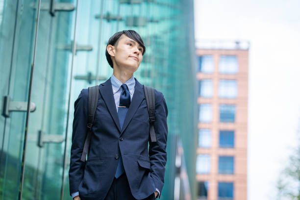 istock Businessman in the office district 1397269462