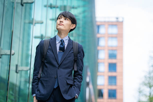 istock Businessman in the office district 1397269466