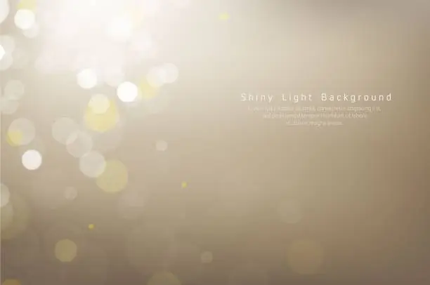 Vector illustration of Abstract Blurred Bokeh Light Background