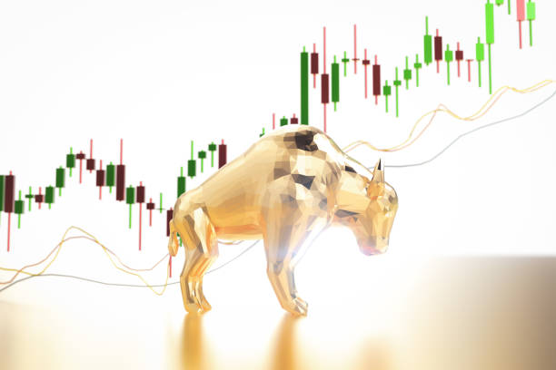 istock Bull and bear economy concept with bull and bear confront 1397272080