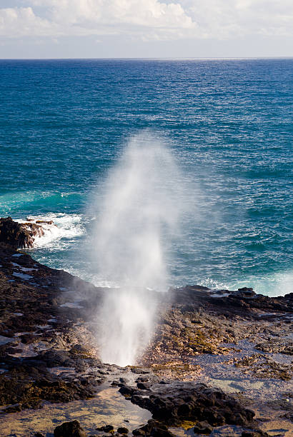 istock Spouting Horn off Poipu in Kauai 139727958