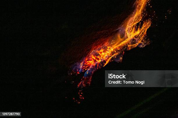 Fuse Burning On Black Background Isolated Stock Photo - Download Image Now  - Explosive Fuse, Dynamite, Burning - iStock