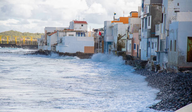 7 febbraio 2022 playa ojos de garza canarie spagna - open foto e immagini stock