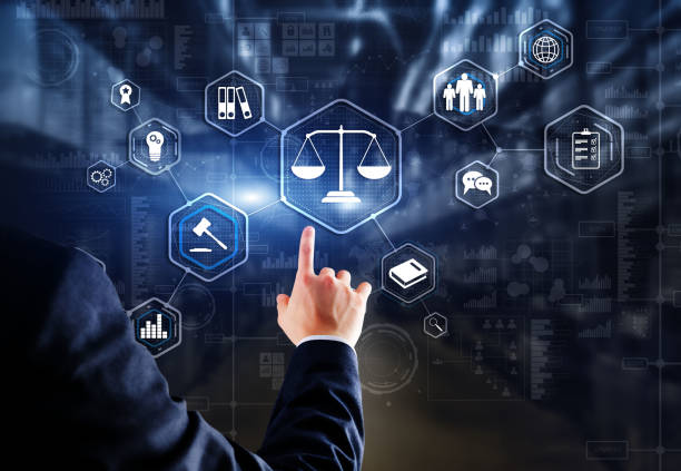 Labor Law Lawyer Legal Business Technologies Concept stock photo