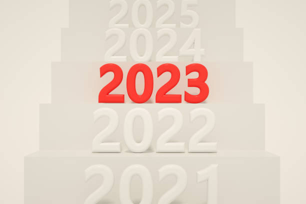istock 2023 new year on ladder 1397311637