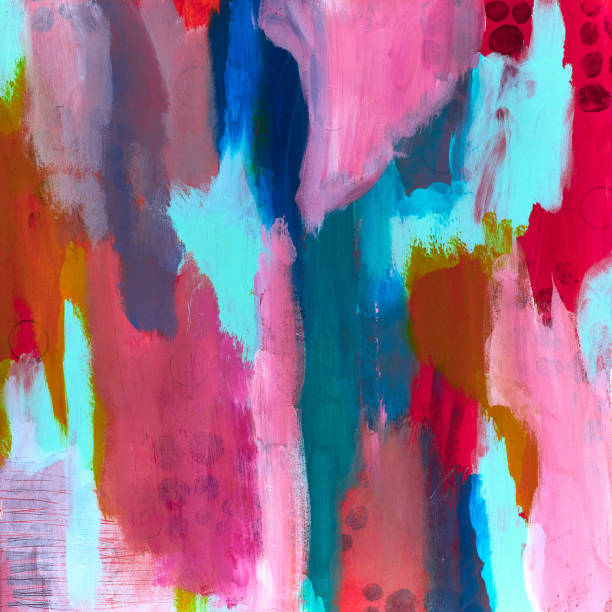 istock Abstract background from the smears of acrylic paint. Mixing multicolored oil paint. Textured arrangements. Abstract modern print . Deco art. Poster. 1397322886