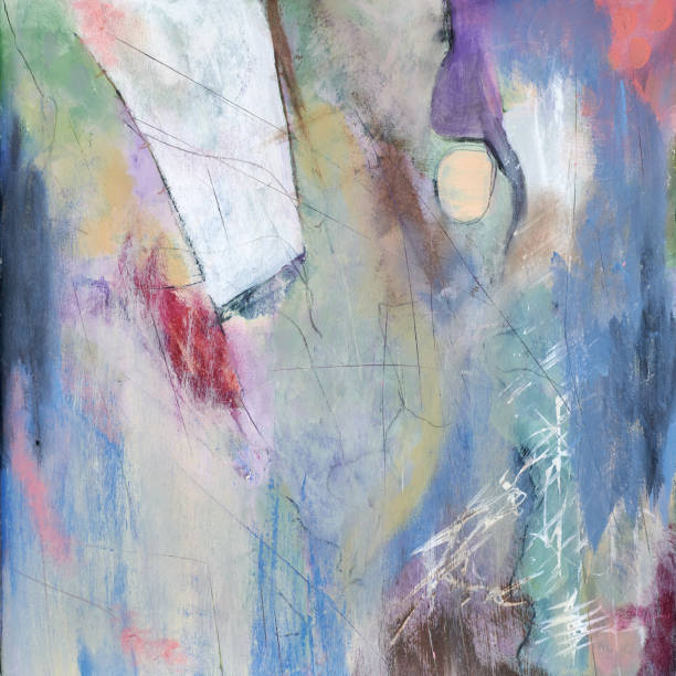istock Abstract background from the smears of acrylic paint. Mixing multicolored oil paint. Textured arrangements. Abstract modern print . Deco art. Poster. 1397323103