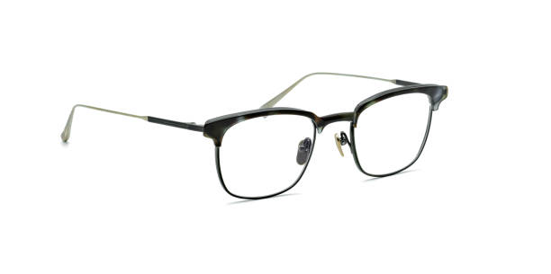 istock Eyeglasses isolated on white background. Handmade eyewear spectacles with shiny stainless frames for reading daily life to a person with visual impairment. 1397325876