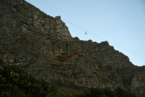 Tourists are seen hiking up the famous Platteklip Gorge path leading to the top of Table Mountain in Cape Town, South Africa. More than two years after the pandemic and strict lockdown which saw travel bans placed on South Africa, international travel has seen a recovery of 76% in Cape Town and domestic by 75% with 27 000 passengers pass through airports last weekend .