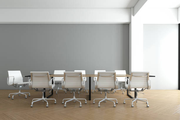 istock Minimalist meeting room 1397339014