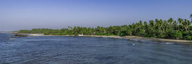 istock Tropical beach in a small lagoon 1397340714