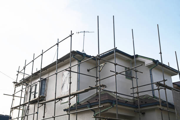 istock Preparations for roof and exterior painting 1397343789