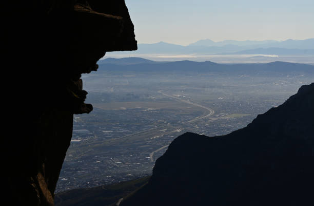 Tourists are seen hiking up the famous Platteklip Gorge path leading to the top of Table Mountain in Cape Town, South Africa. More than two years after the pandemic and strict lockdown which saw travel bans placed on South Africa, international travel has seen a recovery of 76% in Cape Town and domestic by 75% with 27 000 passengers pass through airports last weekend .