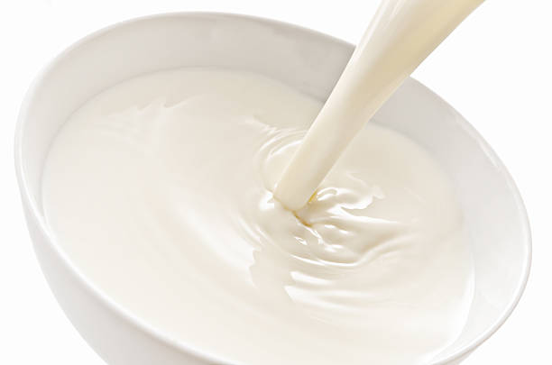 istock Milk pouring into a bowl 139734433