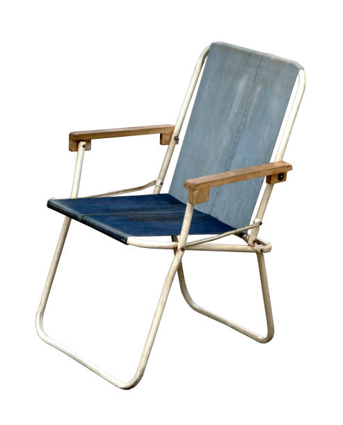 istock old canvas chair isolated on white background 1397353300
