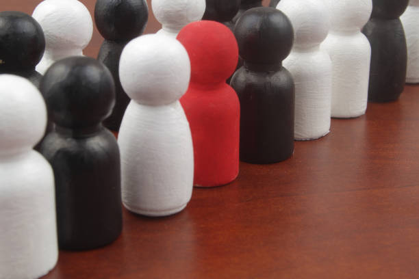 chess pawns on the table
