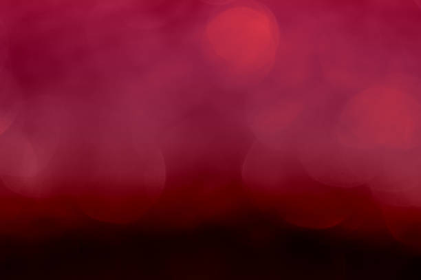 computer generated high resolution image of red bokeh background