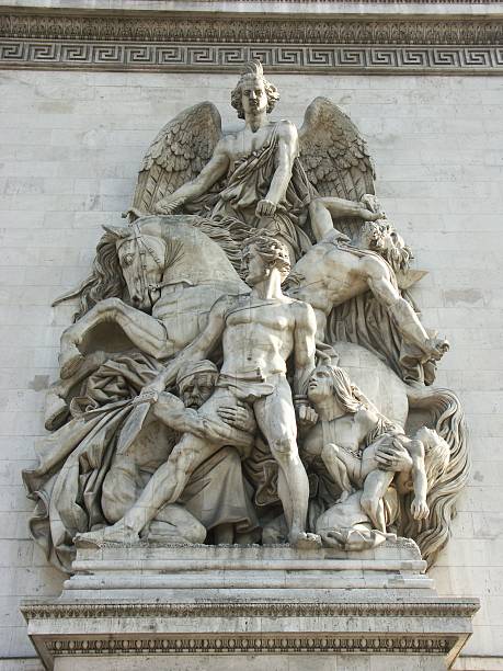 istock Detail of Arc de Triomphe in Paris 139736448