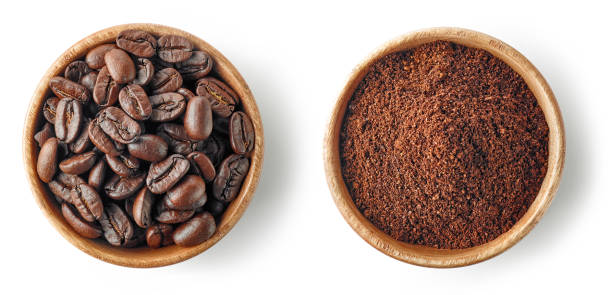 istock wooden bowls of coffee 1397364734