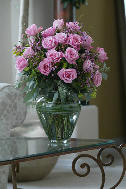 Rosas cor de rosa - fotografia de stock