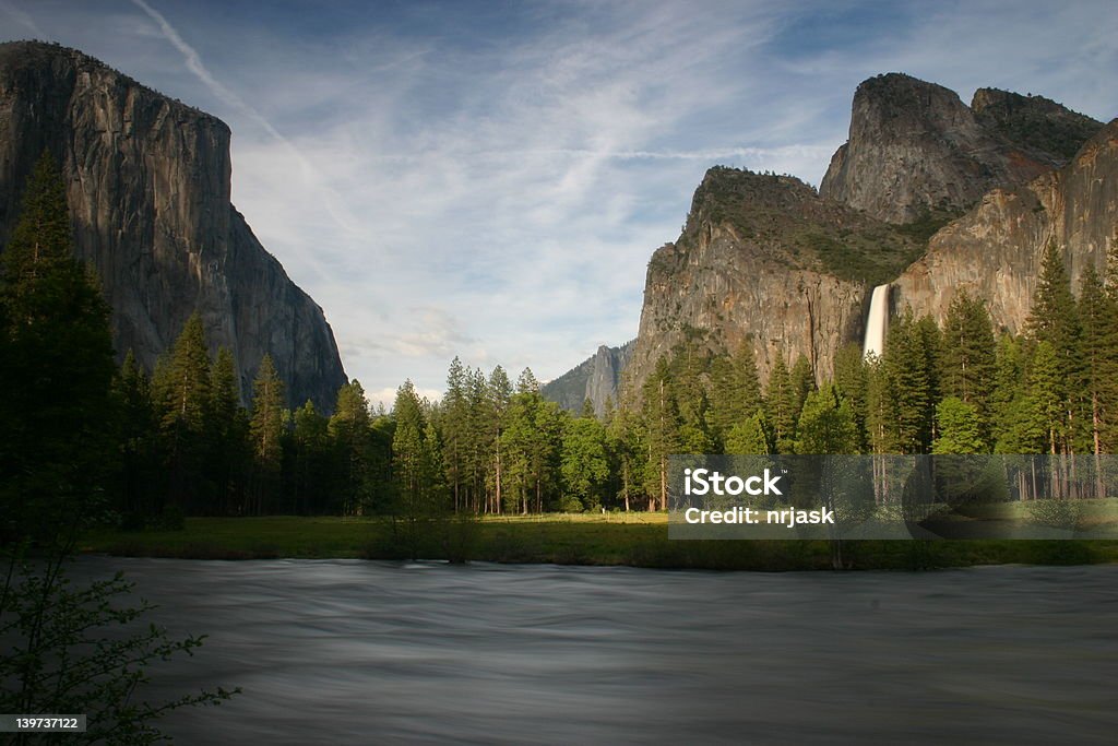 Blick auf das Tal in der Dämmerung - Lizenzfrei Bootskapitän Stock-Foto