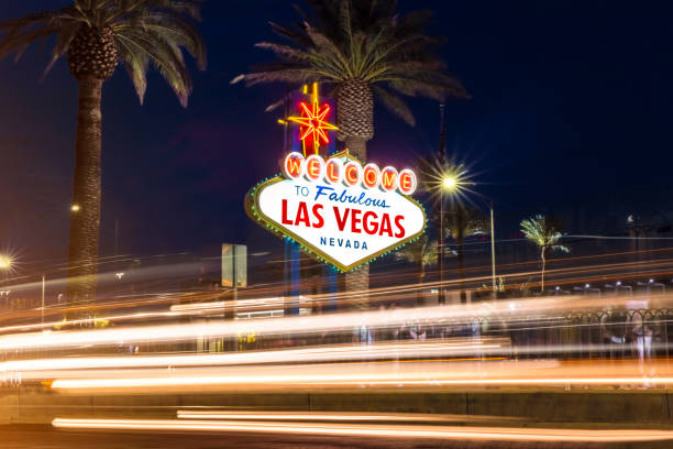 Las Vegas Sign stock photo