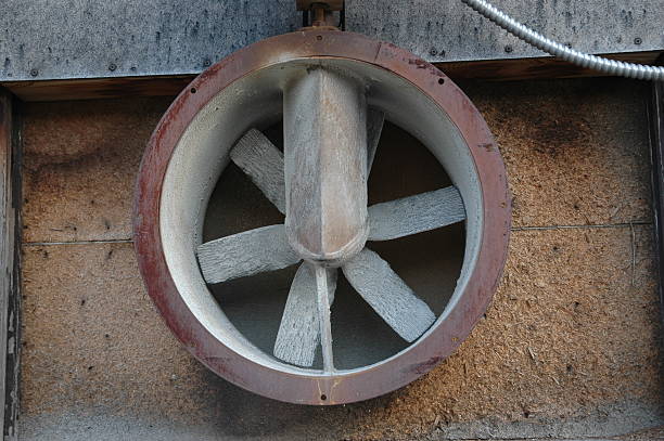 Exhaust Fan stock photo