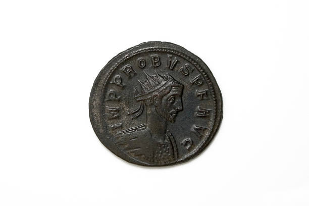 istock Probus roman coin 139737880