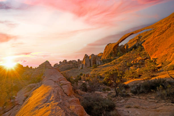 istock Landscape Arch  - Arches National Park, Utah 1397379599
