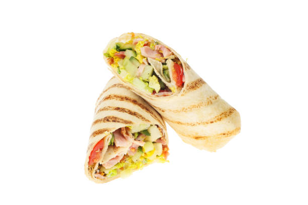 istock Chargrilled sandwich wraps 1397383653