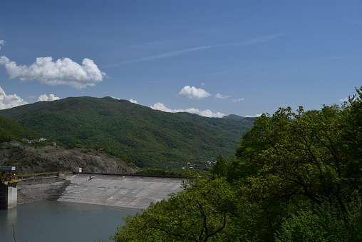 The Ananuri fortified ensemble, dating from the 17th century, is located on the left bank of the Aragvi River, along the famous original Georgian Military Highway, 66km from Tbilisi.