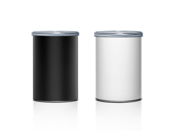 istock Cans packaging for snack product like potato chips or peanuts. Ready For Your Design 1397387710