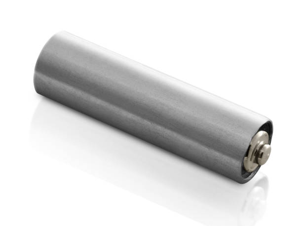 istock clipping path AA alkaline battery on a white background, isolated, high quality photo 1397388979
