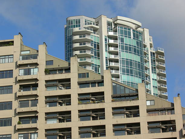 High Rises in Seattle stock photo