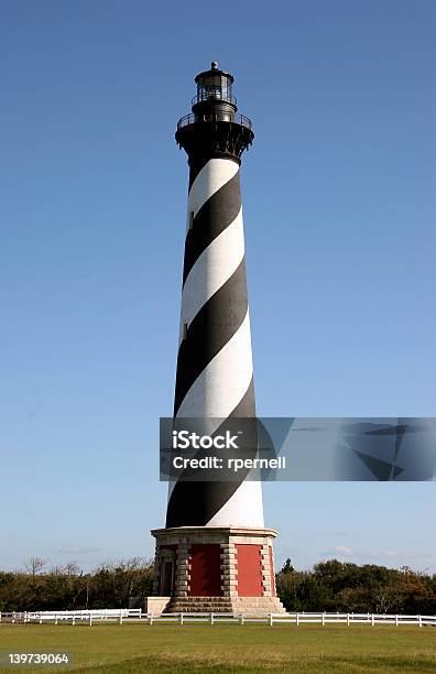 Photo libre de droit de Phare De Hatteras banque d'images et plus d'images libres de droit de Phare du Cap Hatteras - Phare du Cap Hatteras, Cap Hatteras, Caroline du Nord - État américain