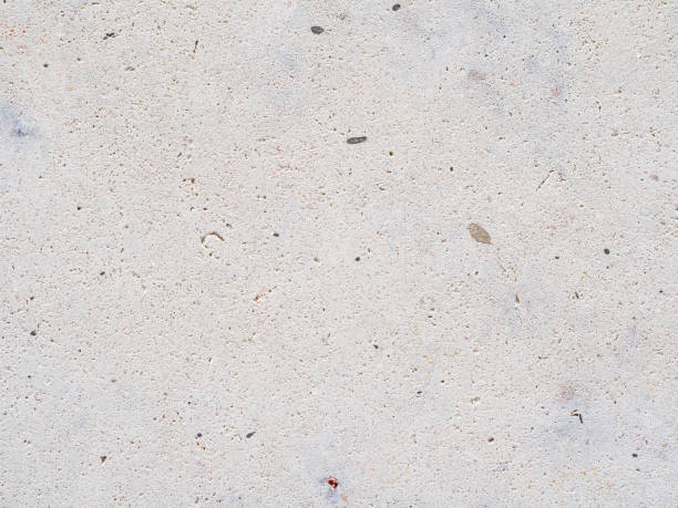 istock Striped old light brown concrete surface, detail stone, abstract background 1397393326