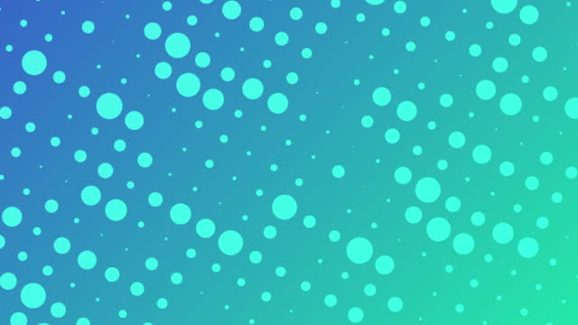 Abstract colorful gradient circle patterns background 4k