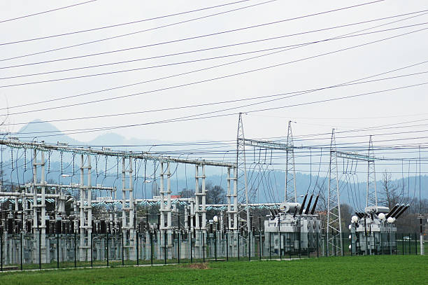 Power station stock photo