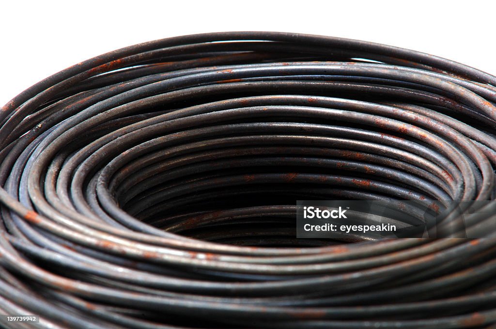 Wire in kreisförmiger Anordnung - Lizenzfrei Abstrakt Stock-Foto