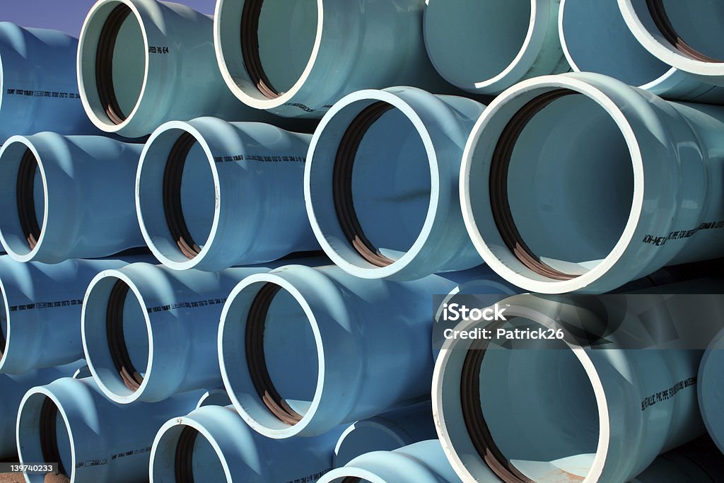 Water Pipes 2 Water pipes at a construction site. Pipe - Tube Stock Photo